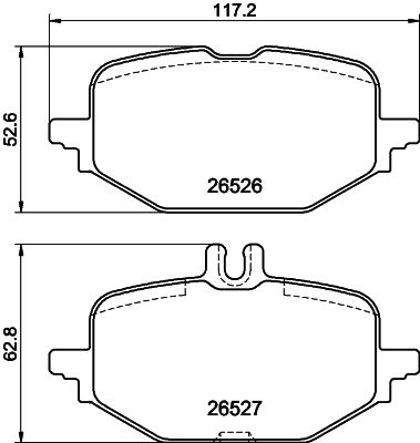 Remblokset Mintex MDB3512