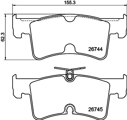 Remblokset Mintex MDB4339