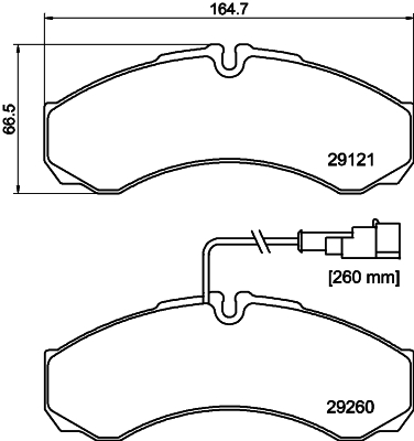 Remblokset Mintex MDB3061