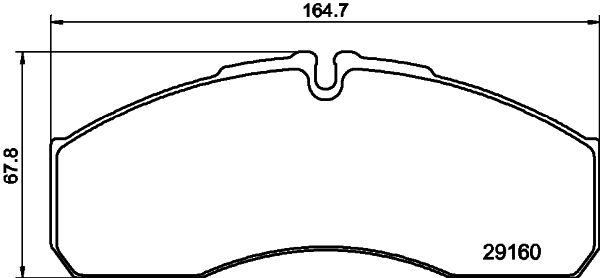 Remblokset Mintex MDB3422