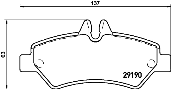 Remblokset Mintex MDB2802