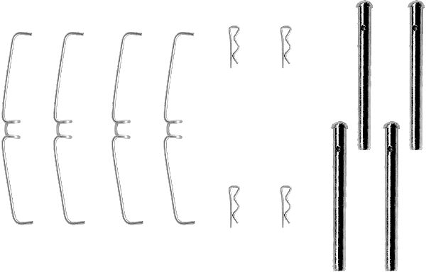 Rem montageset Mintex MBA907