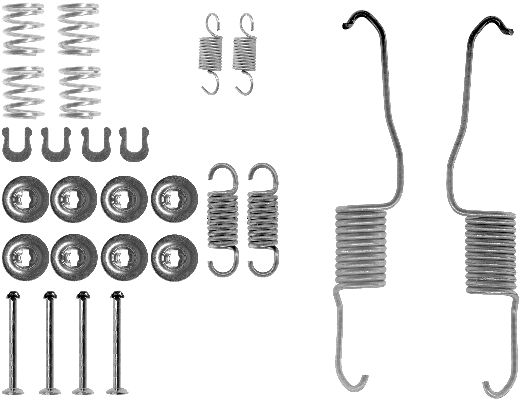 Rem montageset Mintex MBA684