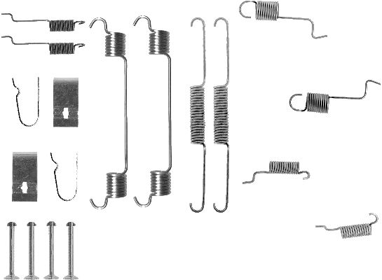 Rem montageset Mintex MBA742