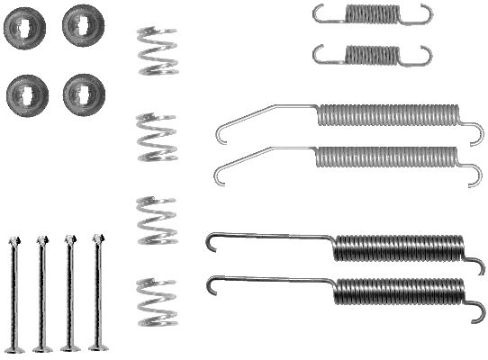 Rem montageset Mintex MBA845