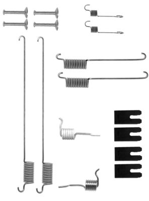 Rem montageset Mintex MBA829