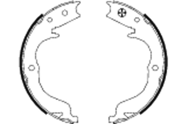 Remschoen set Mintex MFR621