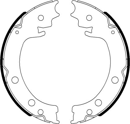Remschoen set Mintex MFR687