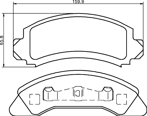 Remblokset Mintex MDB2372