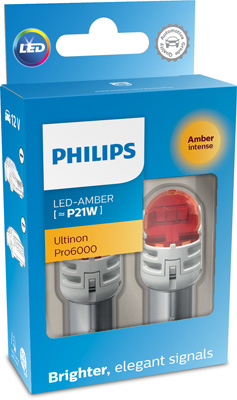 Gloeilamp, knipper-/breedtelicht Philips 11498AU60X2