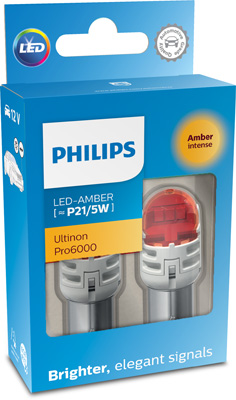 Gloeilamp, knipper-/breedtelicht Philips 11499AU60X2