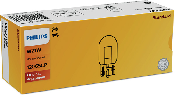 Gloeilamp, parkeer- / begrenzingslicht Philips 12065CP