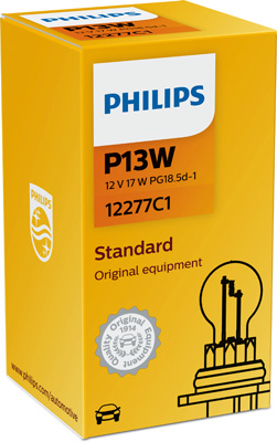 Gloeilamp, parkeer- / begrenzingslicht Philips 12277C1