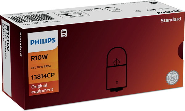 Gloeilamp, parkeer- / begrenzingslicht Philips 13814CP