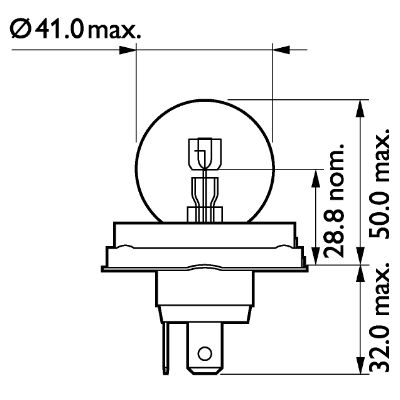 Philips Gloeilamp, verstraler 13620C1