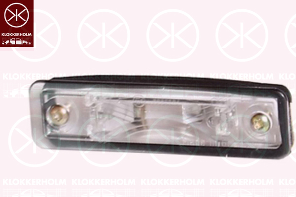 Kentekenverlichting Klokkerholm 65210850