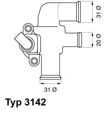 Thermostaat Wahler 3142.90D