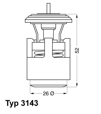 Thermostaat Wahler 3143.87D