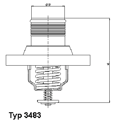 Thermostaat Wahler 3483.89D