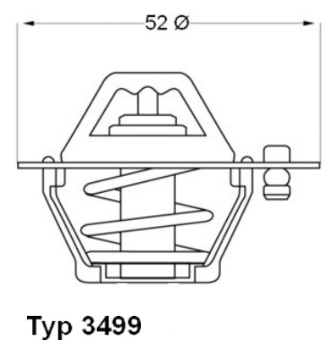 Thermostaat Wahler 3499.88D