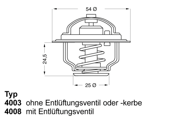 Thermostaat Wahler 4008.79D