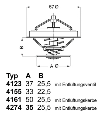 Thermostaat Wahler 4274.82D