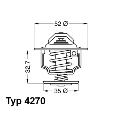 Thermostaat Wahler 4270.88D