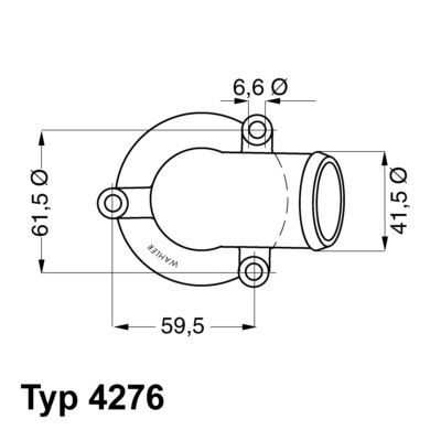 Thermostaat Wahler 4276.87D