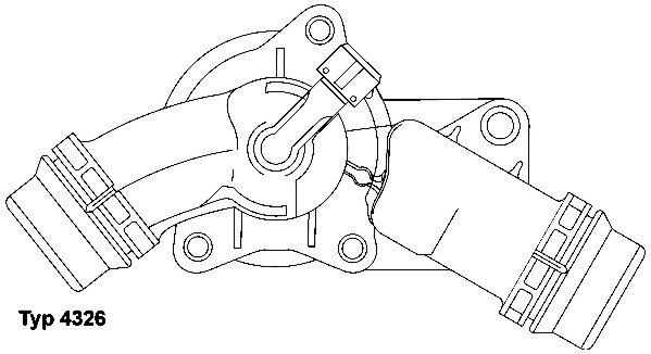 Thermostaat Wahler 4326.97D