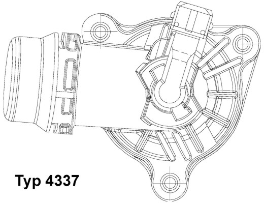 Thermostaat Wahler 4337.105D