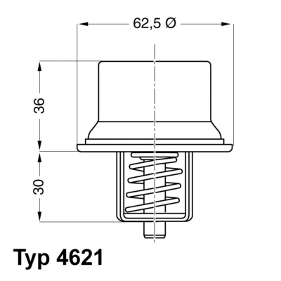 Thermostaat Wahler 4621.80D