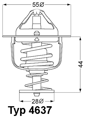 Thermostaat Wahler 4637.82D