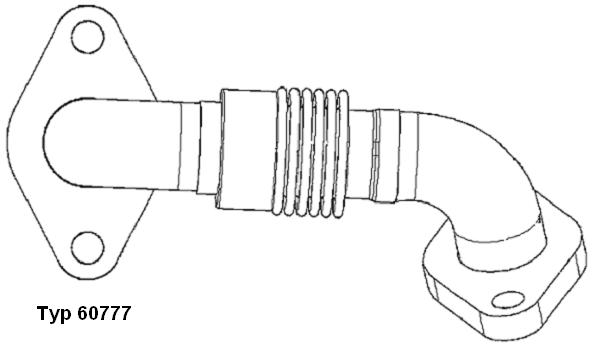 EGR-klep Wahler 60777D