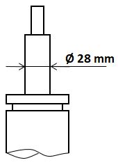 Schokdemper KYB 3318004