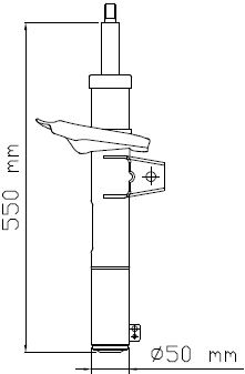 KYB Schokdemper 3348039
