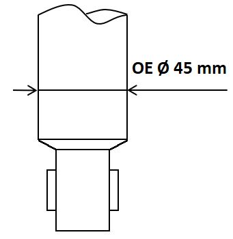 Schokdemper KYB 3418018