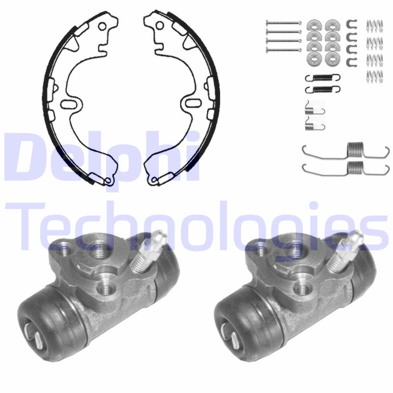 Remschoen set Delphi Diesel 1062