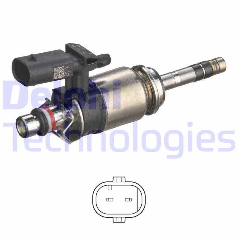 Verstuiver/Injector Delphi Diesel 28573552-12B1