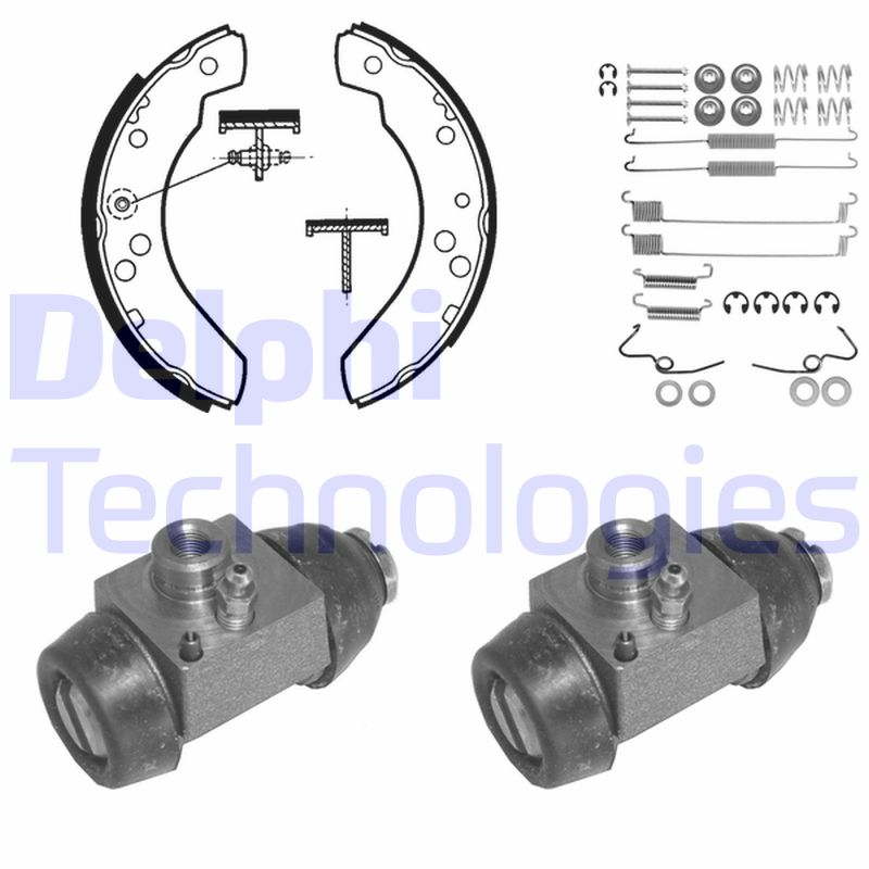 Remschoen set Delphi Diesel 795