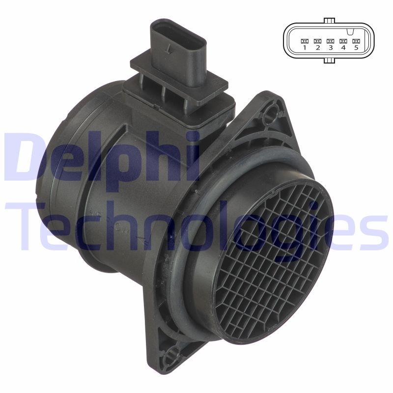Luchtmassameter Delphi Diesel AF10415-12B1