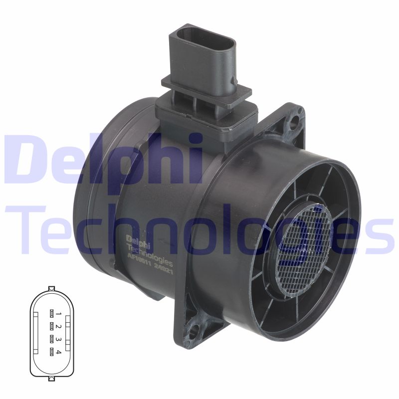 Luchtmassameter Delphi Diesel AF10511-12B1