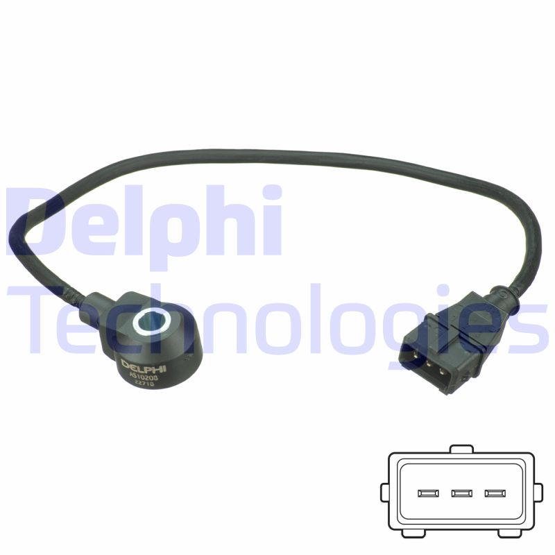 Klopsensor Delphi Diesel AS10208