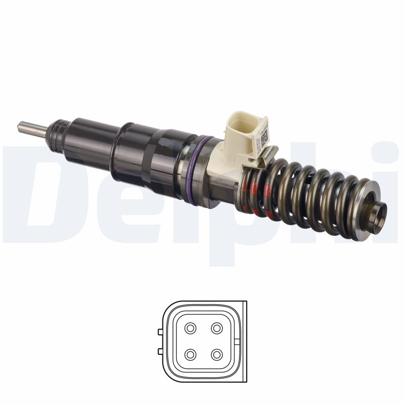 Verstuiver/Injector Delphi Diesel BEBE4L07001