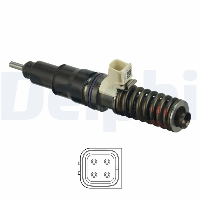 Verstuiver/Injector Delphi Diesel BEBE4L10001