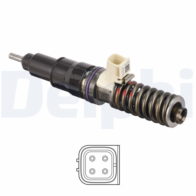 Verstuiver/Injector Delphi Diesel BEBE4L11001