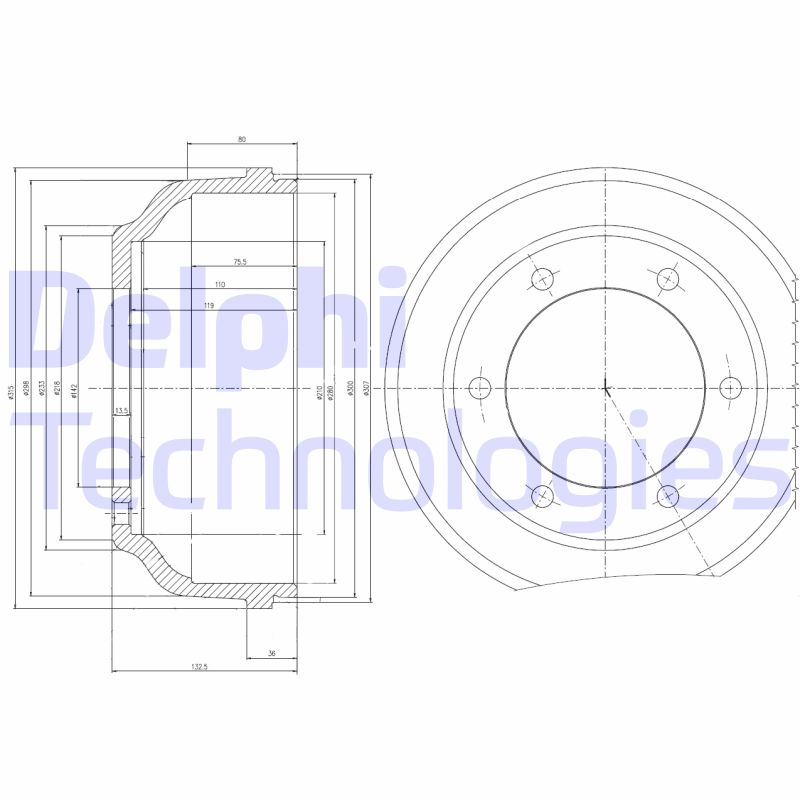 Remtrommel Delphi Diesel BF467