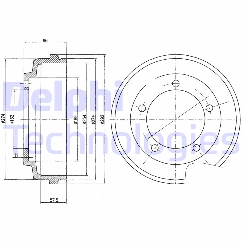 Remtrommel Delphi Diesel BF479