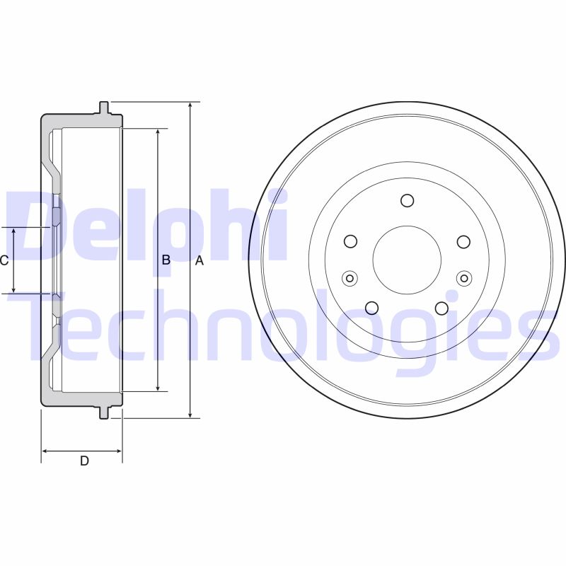 Remtrommel Delphi Diesel BF513