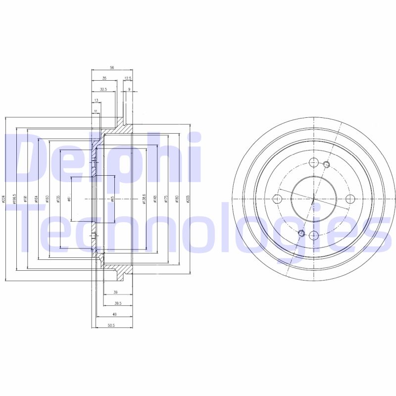 Remtrommel Delphi Diesel BF516