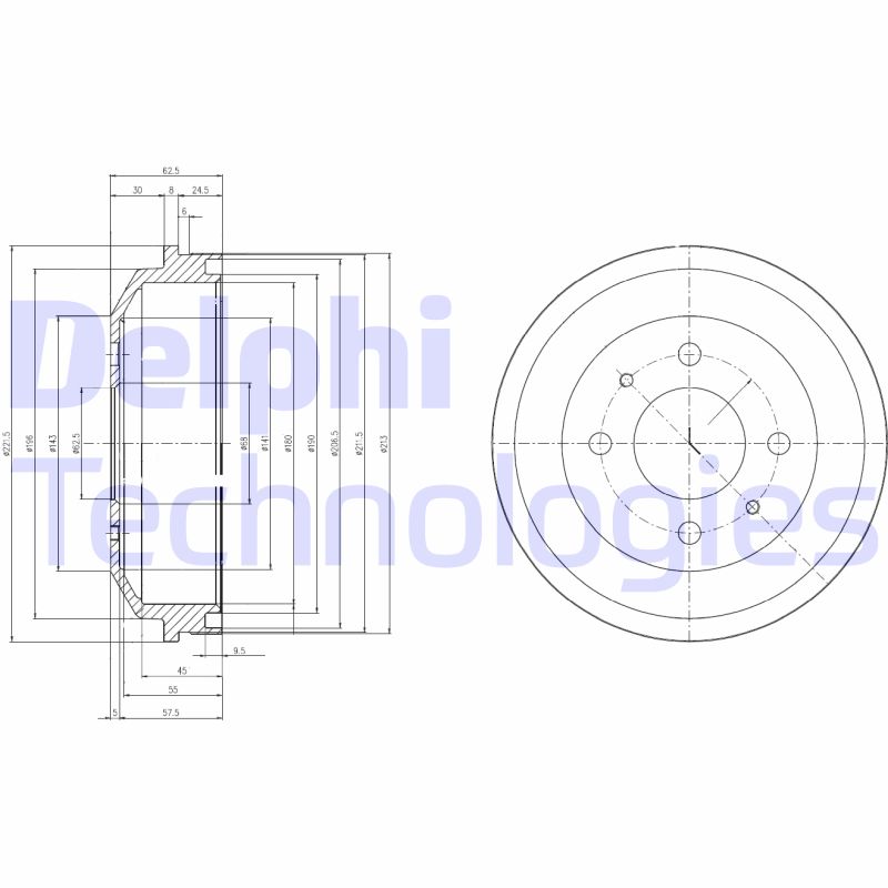 Remtrommel Delphi Diesel BF519